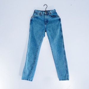 Wrangler RARE TEAL VINTAGE MOM JEAN 3/23"